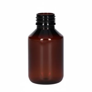 Petfles veral - 100ml - onbedrukt - met of zonder dop - 104st