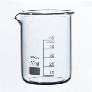 Berlijnse Beker pyrex (vuurvast) - 50ml