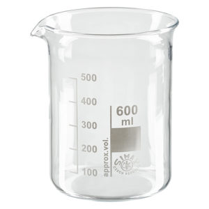 Berlijnse Beker pyrex (vuurvast) - 600ml
