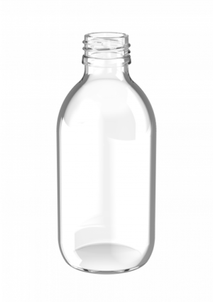 Glazen fles – wit – 200ml – 28mm – zonder stop - 67st