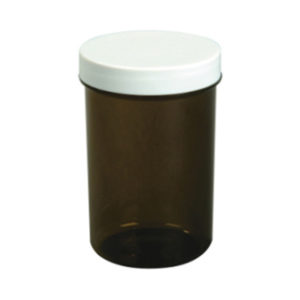 Gelulenpot fumé – 50ml – wit deksel - 150st