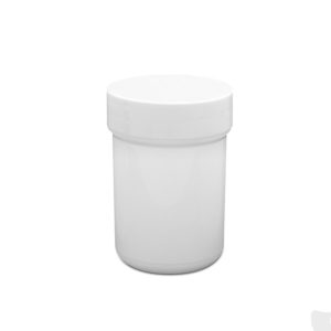 Zalfpot wit + schroefdeksel – 30gr - 100st