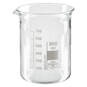 Berlijnse Beker pyrex (vuurvast) – 800ml