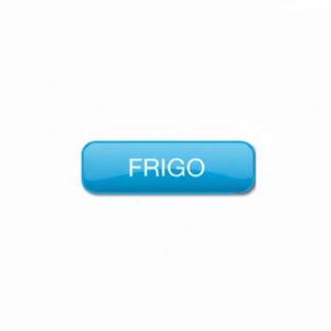 Etiket "Frigo" - 30x9mm - 1000 stuks